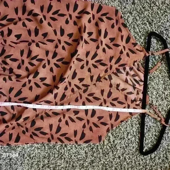 BROWN/BLACK TANK TOP - Picture 4 of 5